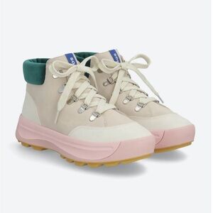 Sorel Women's Sneakers - Cream, Pink, and Green